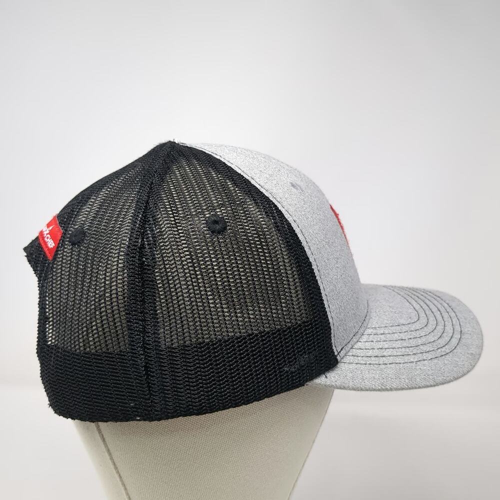 Camp Chef Trucker Hat Gray One Size Mesh Back Snapback Campfire Logo Patch View 6